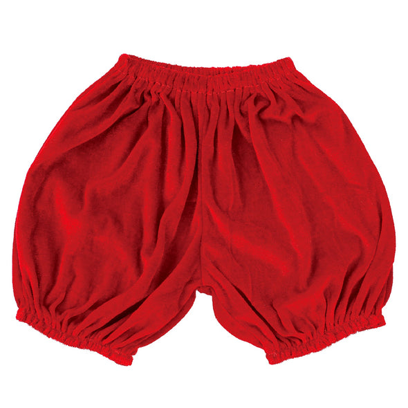 Velor pumpkin pants J size red01