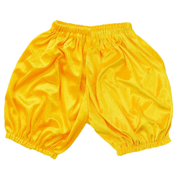 Velor pumpkin pants J size yellow01