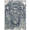 Metal relief board (white carved board)01