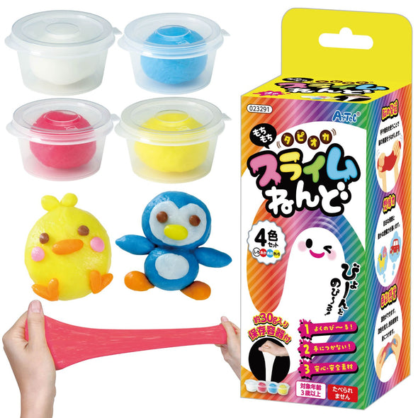 Tapiocas slime clay 4 color set01