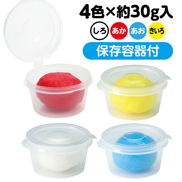 Tapiocas slime clay 4 color set04
