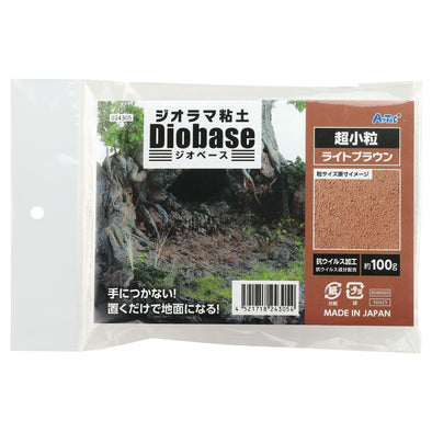 Diorama clay Geobase light brown 100g super small grains01