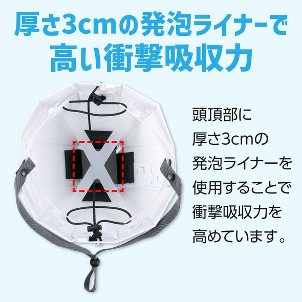 Folding disaster prevention helmet Casa Hel012