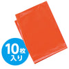Red color vinyl bag (set of 10)01