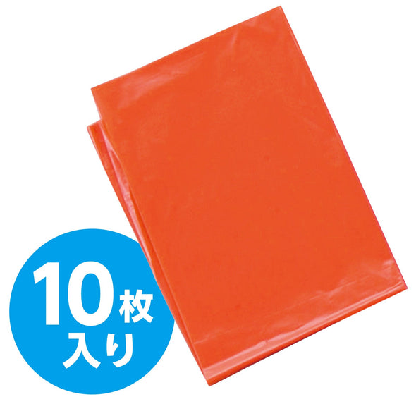Red color vinyl bag (set of 10)01