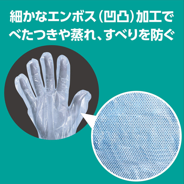 Adult vinyl gloves light blue 100 pieces/box03