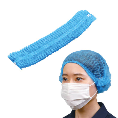 Non-woven fabric head cap (100 pieces)01
