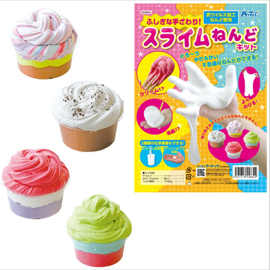 Mysterious texture! Slime clay kit01