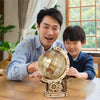Wood puzzle globe04