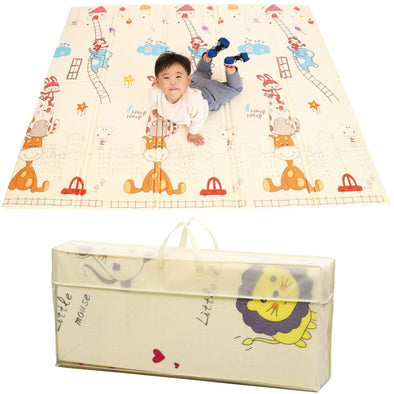 Soft and safe mat animals01