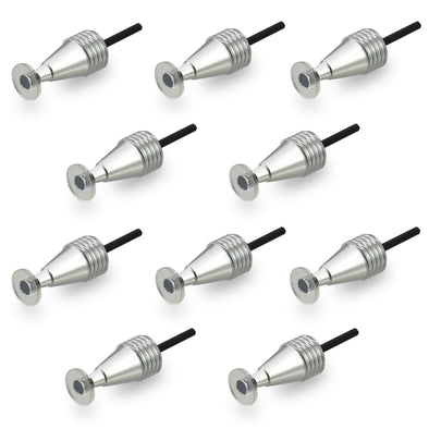 Set of 10 pen tips (disk type) for 2WAY touch pens01