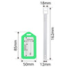 Name tag light green05