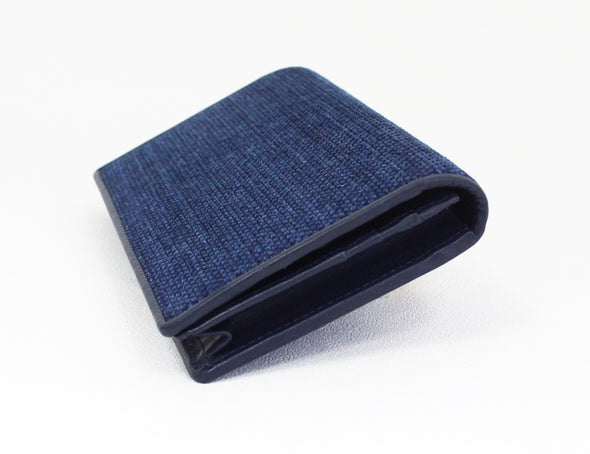 Sashiko Long Wallet (Bushuu Sho-Aizome)