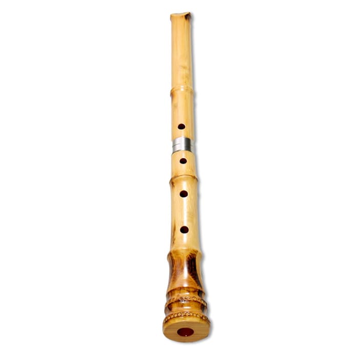 Bamboo Shakuhachi (w/ Node and Natural Root End) (Curved End) (Tozan) (0153H) Bamboo Shakuhachi (w/ Node and Natural Root End) (Curved End) (Tozan) (0153H)