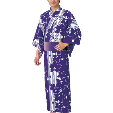 Yukata Robe Sugi 2329 for Men's - Taiko Center Online Shop