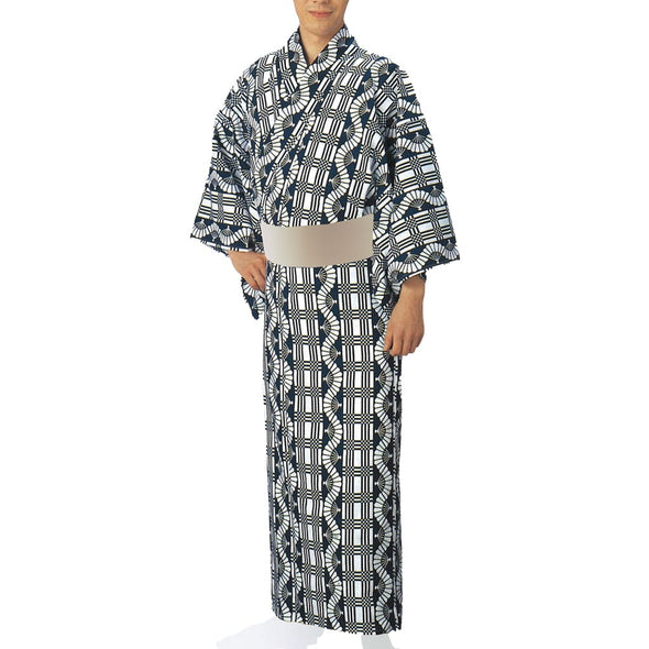 Yukata Robe Sugi 2334 for Men's - Taiko Center Online Shop