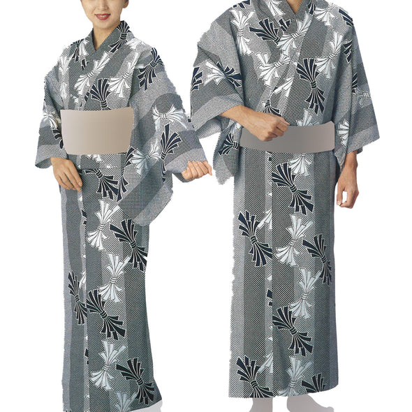 Yukata Robe Sugi 2345 for Men's and Women's - Taiko Center Online Shop