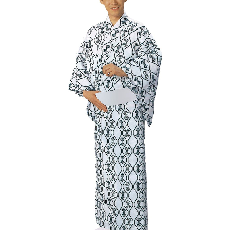 Yukata Robe Sugi 2347 for Men's