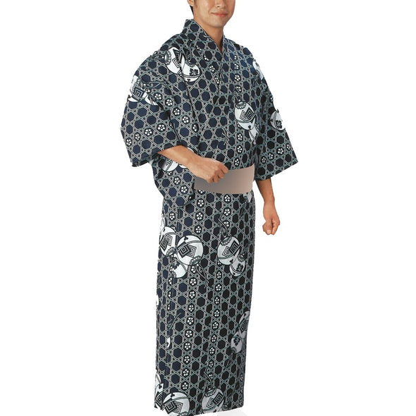 Yukata Robe Sugi 2348 for Men's - Taiko Center Online Shop