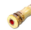 Karin Bamboo Shakuhachi (w/ Node and Natural Root End) (Curved End) (Kinko) - Taiko Center Online Shop