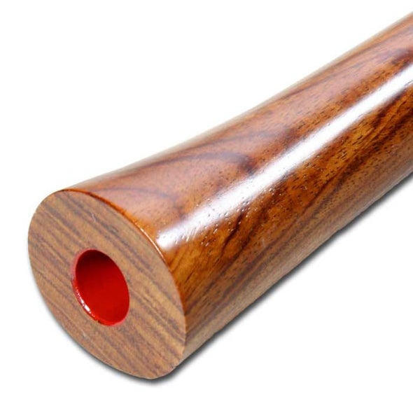Western Rosewood Shakuhachi (Curved End) (Tozan) - Taiko Center Online Shop
