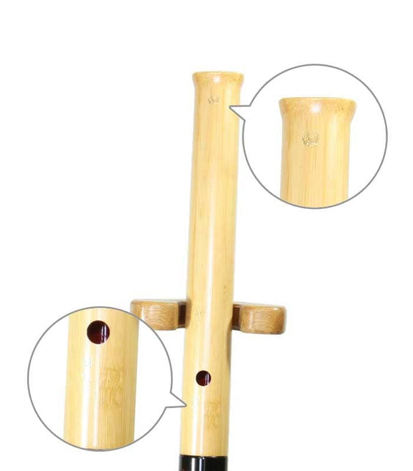 Bamboo Shakuhachi (Curved End) (Tozan) - Taiko Center Online Shop