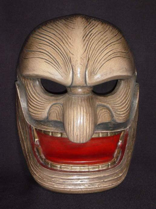 Kyodomen (Japanese Regional Mask) Kojinmen FLK02 - Taiko Center Online Shop