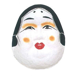 Omen (Japanese Mask) Okame 3284 - Taiko Center Online Shop