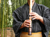 Rockspray Shakuhachi (w/ Node and Natural Root End) (Curved End) (Kinko) - Taiko Center Online Shop