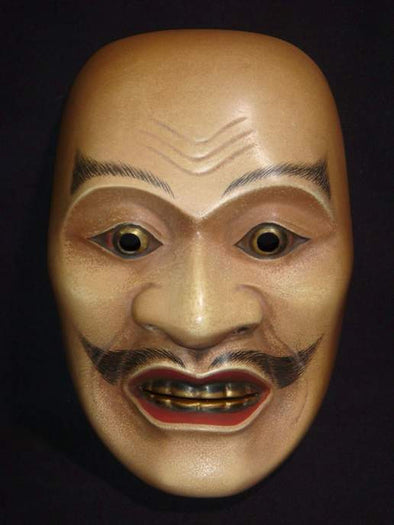Nohmen (Noh Mask) Yorimasa NOH57 - Taiko Center Online Shop